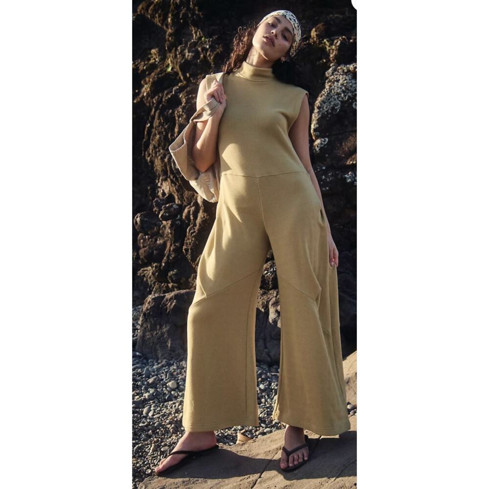 Free People Nat One-Piece Jumpsuit, Large Sold Out
